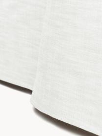 Sofá modular con tapizado desenfundable Russell (4 plazas), Tapizado: 100% algodón Alta resiste, Estructura: madera de pino maciza, co, Patas: plástico Este producto es, Tejido blanco Off White, An 309 x F 103 cm