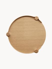 Table d'appoint ronde en bois de chêne Woody, Bois de chêne, certifié FSC, Bois de chêne, Ø 45 x haut. 44 cm