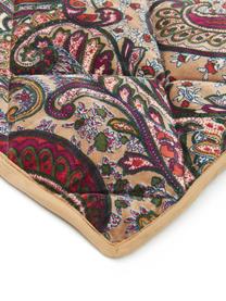 Plaid chaud Paisley, Beige, multicolore