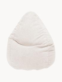 Kreslo z buklé Woolly, Buklé lomená biela, Ø 70 x V 110 cm
