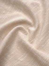 Serwetka z bawełny z frędzlami Ivory, 4 szt., 100% bawełna, Beżowy, S 40 x D 40 cm