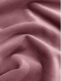Copricuscino in velluto Dana, 100% velluto di cotone, Rosa antico, Larg. 40 x Lung. 40 cm
