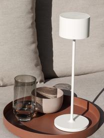 Mobilna lampa zewnętrzna LED z funkcją przyciemniania Farol, Biały, Ø 11 x W 34 cm