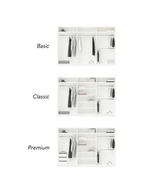 Modularer Drehtürenschrank Charlotte, 300 cm Breite, mehrere Varianten, Korpus: Spanplatte, FSC-zertifizi, Beige, Classic Interior, B 300 x H 200 cm