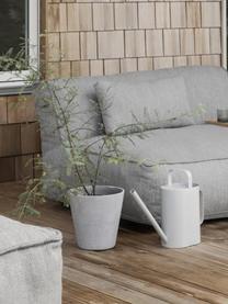 Zewnętrzna sofa wypoczynkowa Grow (2-osobowa), Tapicerka: 100% poliester odporny na, Jasnoszara tkanina, S 130 x G 95 cm