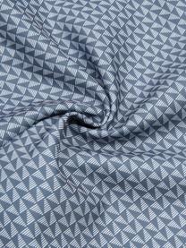 Vzorovaný vonkajší vankúš Rhombus, 100 % polyester, Tmavosivá, svetlosivá, Š 47 x D 47 cm