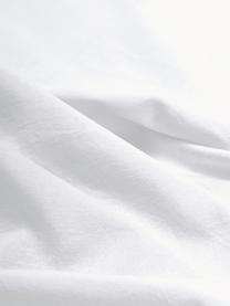 Tovaglia con frange Nalia, 100% cotone, Bianco, 6-8 persone (Lung. 250 x Larg. 160 cm)
