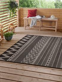 In- & Outdoor-Teppich Sidon mit grafischem Muster, 100% Polypropylen, Beige, Schwarz, B 200 x L 290 cm (Größe L)