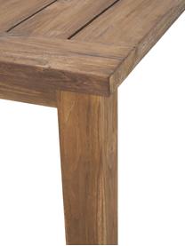 Mesa de comedor de madera maciza de teca Bois, Madera de teca maciza sin tratar, Teca, An 180 x F 90 cm