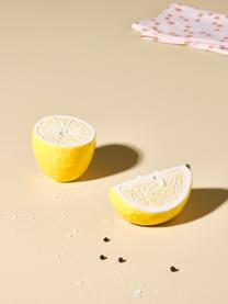 Solniczka i pieprzniczka Lemon, 2 szt., Porcelana (Dolomit), Biały, żółty, S 7 x W 7 cm