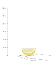 Zout- en peperstrooierset Lemon, 2-delig, Porselein (dolomiet), Wit, geel, B 7 cm x H 7 cm