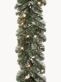 Adornos navideños con luces LED Imperial, 4 uds., a pilas, Plástico (PVC), Verde oscuro, Set de diferentes tamaños
