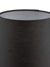 Lámpara de mesa grande Mailand, Negro, Ø 23 x Al 59 cm