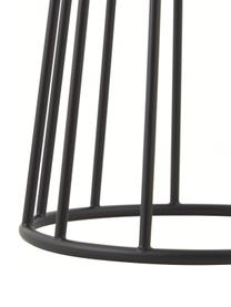 Lámpara de mesa grande Mailand, Negro, Ø 23 x Al 59 cm