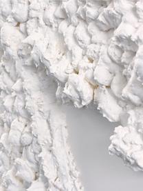 Quadro su tela dipinto a mano in ottica 3D Organic, Bianco, Larg. 88 x Alt. 118 cm