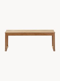 Banc en teck Vega, Bois de teck, Teck, larg. 120 x haut. 43 cm