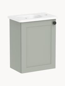 Wastafel met onderkast Rafaella, 45 cm breed, Groen, B 45 x H 58 cm