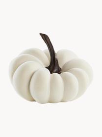 Calabaza decorativa Pepo, Poliresina, Off White, negro, Ø 17 x Al 13 cm