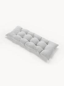 Coussin pour banc Ortun, Gris clair, larg. 40 x long. 110 cm