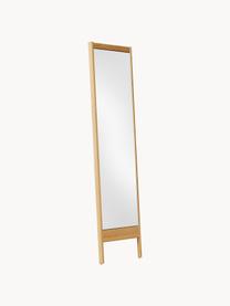 Anlehnspiegel A Line, Rahmen: Eichenholz, Spiegelfläche: Spiegelglas, Eichenholz, B 72 x H 195 cm