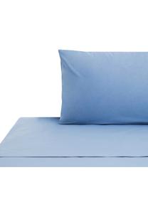 Ropa de cama de renforcé Lenare, Azul claro, Cama 90 cm (150 x 290 cm)