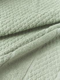 Ręcznik Katharina, Szałwiowy zielony, Ręcznik kąpielowy, S 100 x D 150 cm