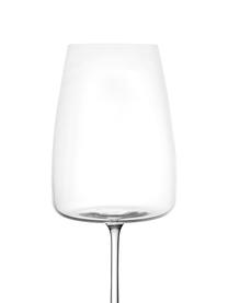 Copas de vino tinto de cristal Moinet, 6 uds., Cristal, Transparente, Ø 9 x Al 23 cm, 500 ml