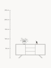 Malá stmívatelná stolní LED lampa Winston, Silikon, Tlumeně bílá, tmavě modrá, Š 13 cm, V 19 cm