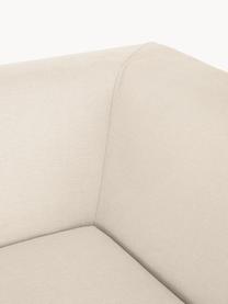 Modulares Sofa Grant (3-Sitzer), Bezug: Baumwolle Der hochwertige, Gestell: Fichtenholz, Füße: Massives Buchenholz, lack, Webstoff Hellbeige, B 266 x T 106 cm