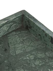 Plateau décoratif en marbre Mera, Marbre, Vert, marbré, larg. 30 x prof. 15 cm