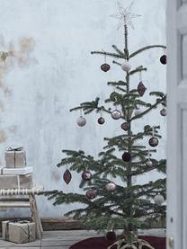 Puntale per albero di Natale Alivinne, Metallo verniciato, Ottonato, Larg. 27 x Alt. 28 cm
