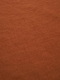 Linnen tafelkleed Duk in bruin, 100% linnen, Bruin, Voor 6 - 10 personen (B 135 x L 250 cm)