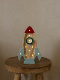 Handgefertigte LED-Kinderzimmerlampe Space Rocket Mini mit Timerfunktion und Fernbedienung, dimmbar, Kiefernholz, lackiert

Dieses Produkt wird aus nachhaltig gewonnenem, FSC®-zertifiziertem Holz gefertigt., Hellblau, Weinrot, Kiefernholz, B 13 x H 22 cm