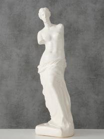 Figura decorativa Lorenza, Gres, Blanco, An 12 x Al 41 cm