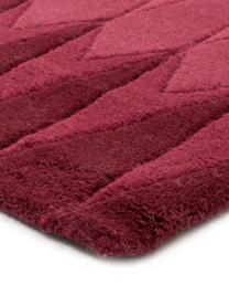 Ručne tuftovaný koberec s gradientom Acacia, Ružová
