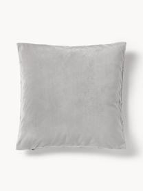 Housse de coussin en velours gris clair Leyla, Velours (100 % polyester)

Le matériau est certifié STANDARD 100 OEKO-TEX®, 21.HCN.72514, HOHENSTEIN HTTI, Gris clair, larg. 40 x long. 40 cm