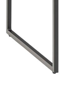 Schreibtisch Seaford, Tischplatte: Mitteldichte Holzfaserpla, Gestell: Metall, pulverbeschichtet, Schwarz, B 110 x T 45 cm