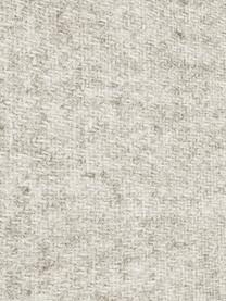 Bank Archie (3-zits) met eikenhout poten, Bekleding: 100% wol, Frame: grenenhout, FSC-gecertifi, Poten: massief eikenhout, FSC-ge, Geweven stof beige, B 222 x D 90 cm