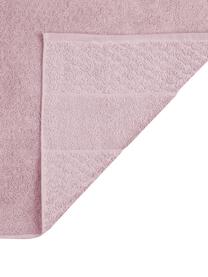 Serviette de toilette vieux rose nid d'abeille Katharina, de différentes tailles, Vieux rose, Serviettes de toilette, larg. 50 x long. 100 cm, 2 pièces