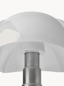 Lampada da tavolo a LED con luce regolabile Pipistrello, Struttura: metallo, alluminio laccat, Petrolio opaco, Ø 27 x Alt. 35 cm