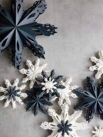 Baumanhänger Snowflake, 2 Stück, Papier, Weiß, Ø 15 cm