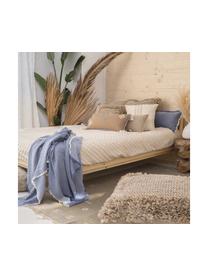 Tagesdecke Royal mit Hoch-Tief-Muster, Baumwolle, Cremeweiss, B 240 x L 260 cm (für Betten bis 200 x 200 cm)