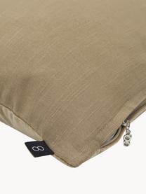 Poszewka na poduszkę z aksamitu Malva, Odcienie piaskowego, S 50 x D 50 cm