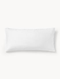 Obliečka na vankúš z bavlneného saténu Comfort, Biela, Š 40 x D 80 cm