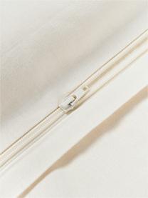 Housse de coussin rectangulaire Indi, 100 % coton, Blanc cassé, larg. 30 x long. 50 cm