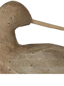 Sada dekorativních předmětů ze dřeva paulovnie Belua, 2 díly, Hnědá
