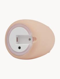 Set di 2 lampade piccole da tavolo portatile a LED Callie, Silicone, Peach, marrone, Ø 7 x Alt. 9 cm