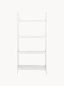 Scaffale basso Wally, Pannello di fibra a media densità (MDF) laccato, Bianco, Larg. 63 x Alt. 130 cm