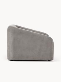 Slaapfauteuil Eliot, Bekleding: 88% polyester, 12% nylon , Frame: spaanplaat, grenenhout, Poten: kunststof Dit product is , Geweven stof donkergrijs, B 100 x D 94 cm