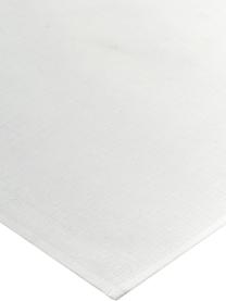 Mantel Alla antimanchas resinado, 50% algodón, 50% poliéster con revestimiento de resina, Blanco, De 8 a 10 comensales (An 140 x L 280 cm)